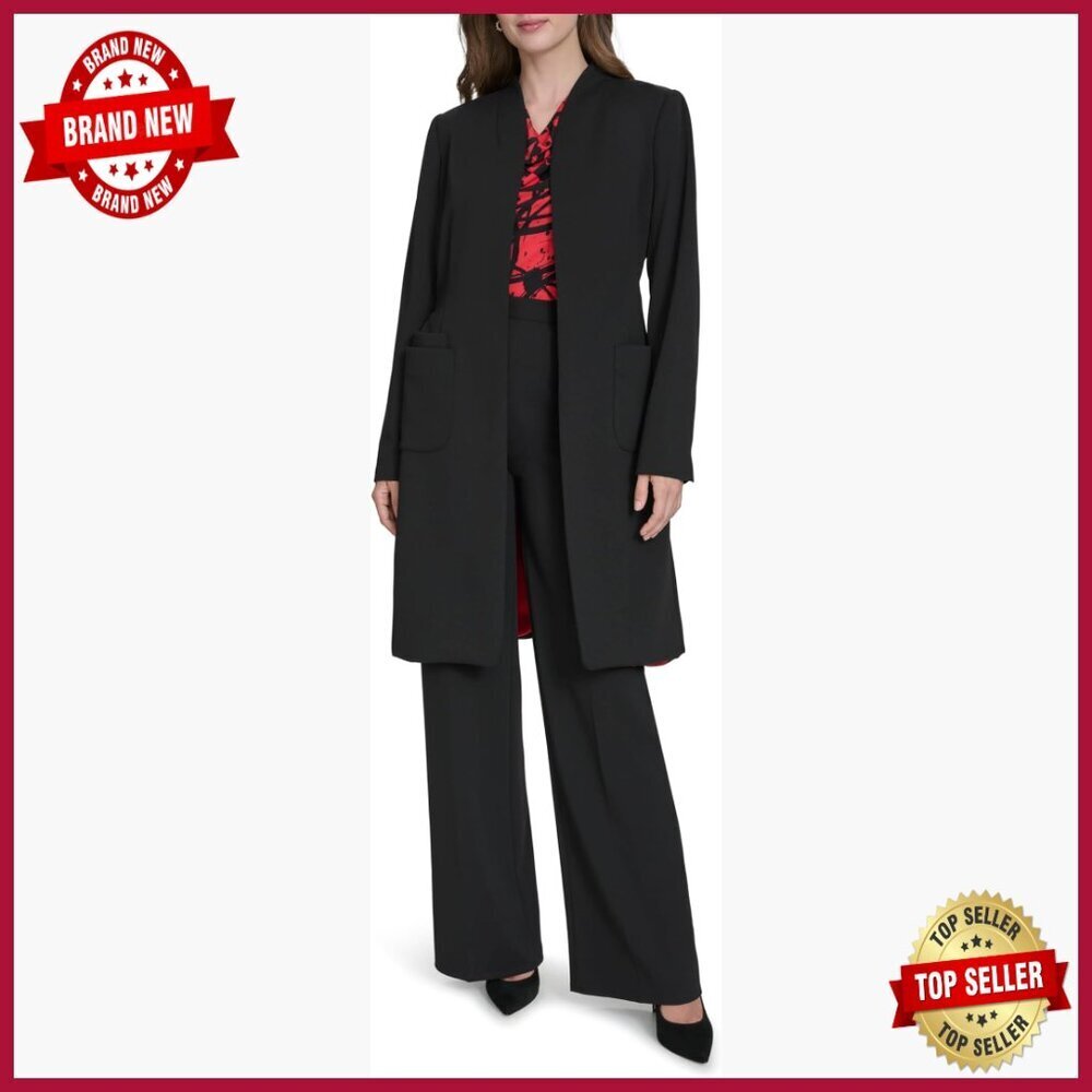 Long Sleeve Polyester Formal Suit Jacket Topper for Women
